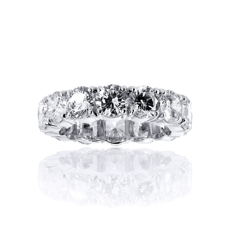 Round Cut Eternity Band Ring – 7 CTW