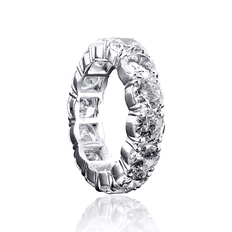 Round Cut Eternity Band Ring – 7 CTW