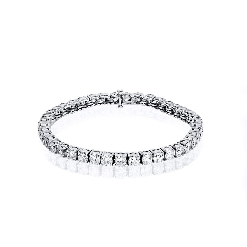 Round Cut Tennis Bracelet – 10 CTW