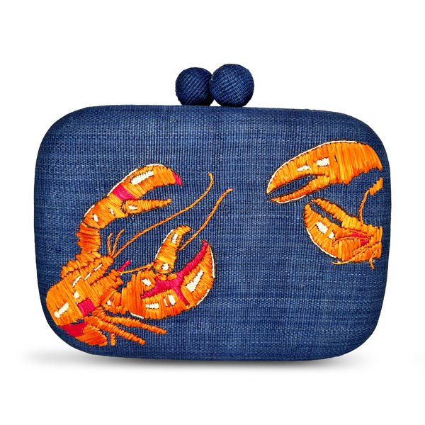 Lobster Clutch - Royal Blue