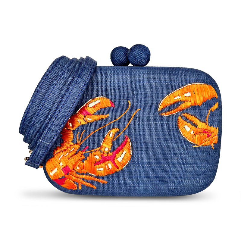 Lobster Clutch - Royal Blue
